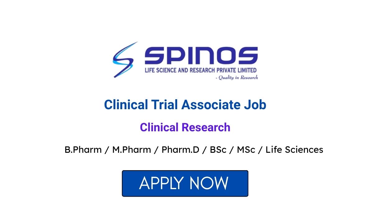 Clinical Trial Associate Job at SpinoS