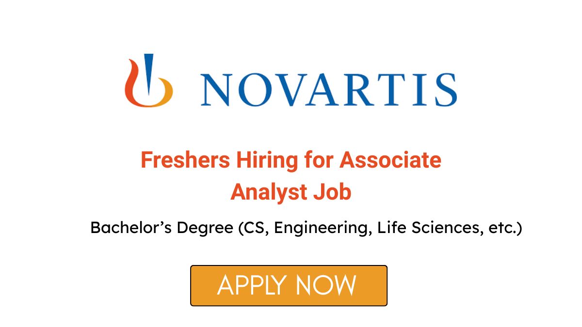 Novartis Freshers Hiring for Associate Analyst Job