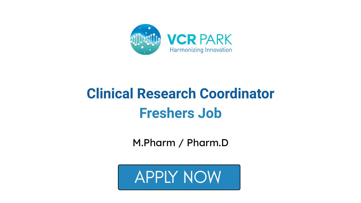 Clinical Research Coordinator Freshers Job Vyas Cancer Research
