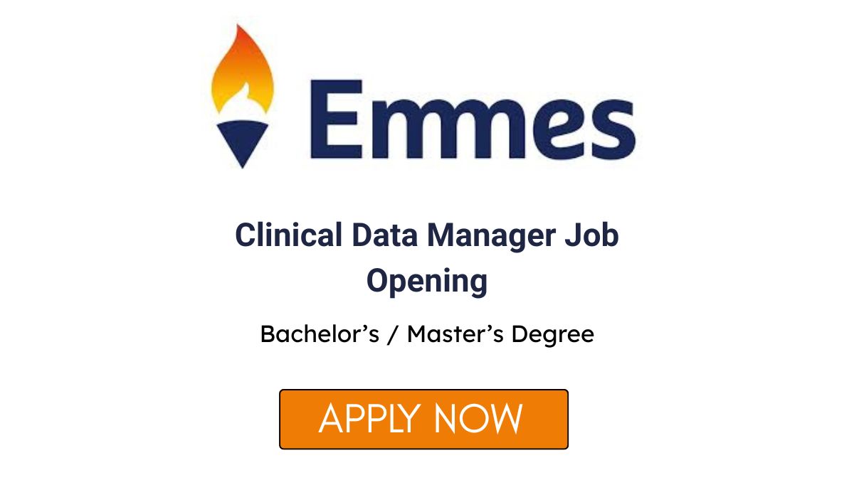 Clinical Data Manager Job Opening in Bengaluru at Emmes Group