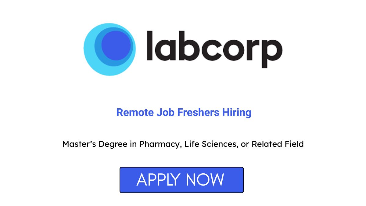 Remote Job Labcorp Hiring for Associate Study Coordinator