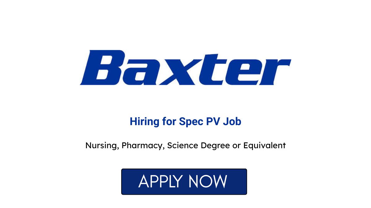 Baxter Hiring for Spec PV Job