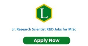 Jr. Research Scientist R&D Jobs