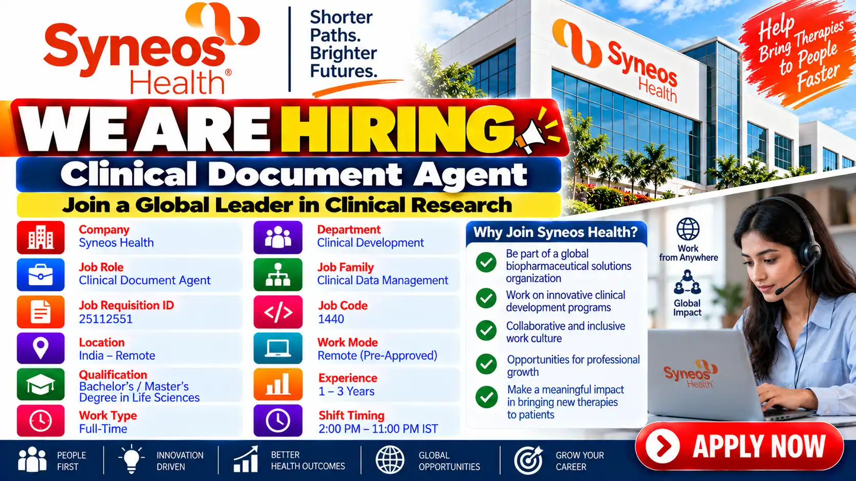 Remote Hiring Clinical Document Agent Life Sciences Jobs