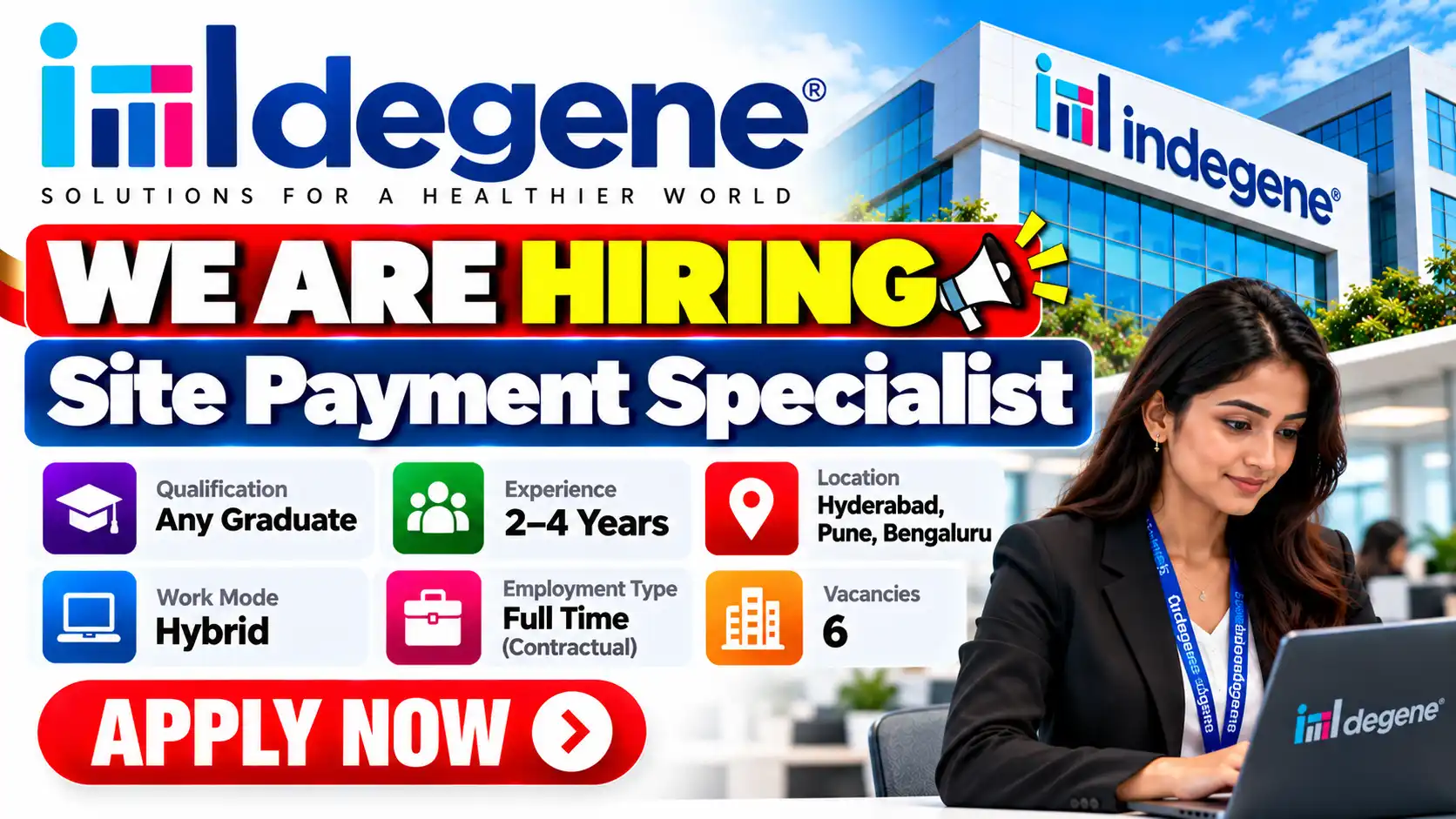 Indegene Site Payment Specialist Jobs