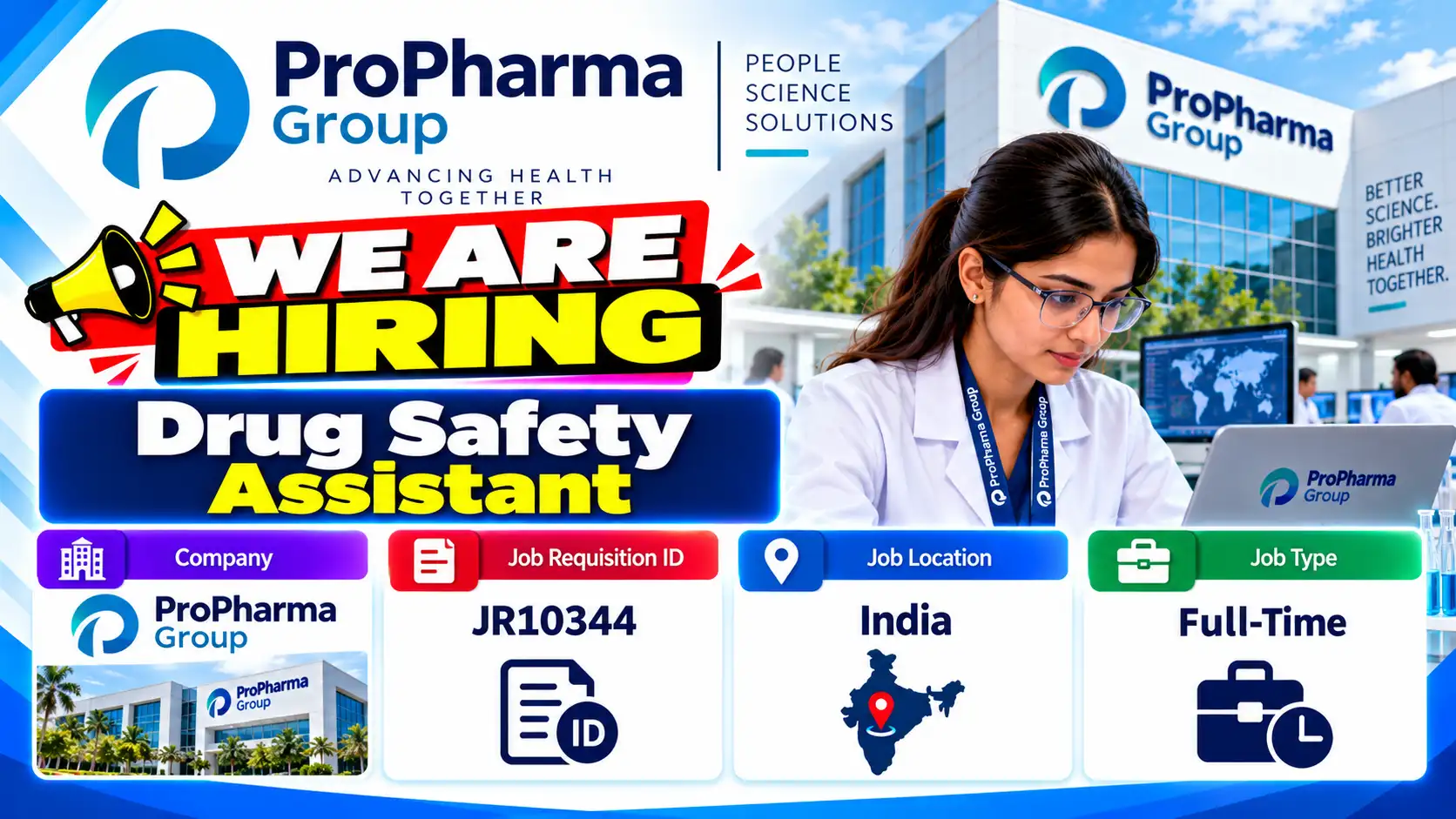Drug Safety Assistant Job in India at ProPharma Group