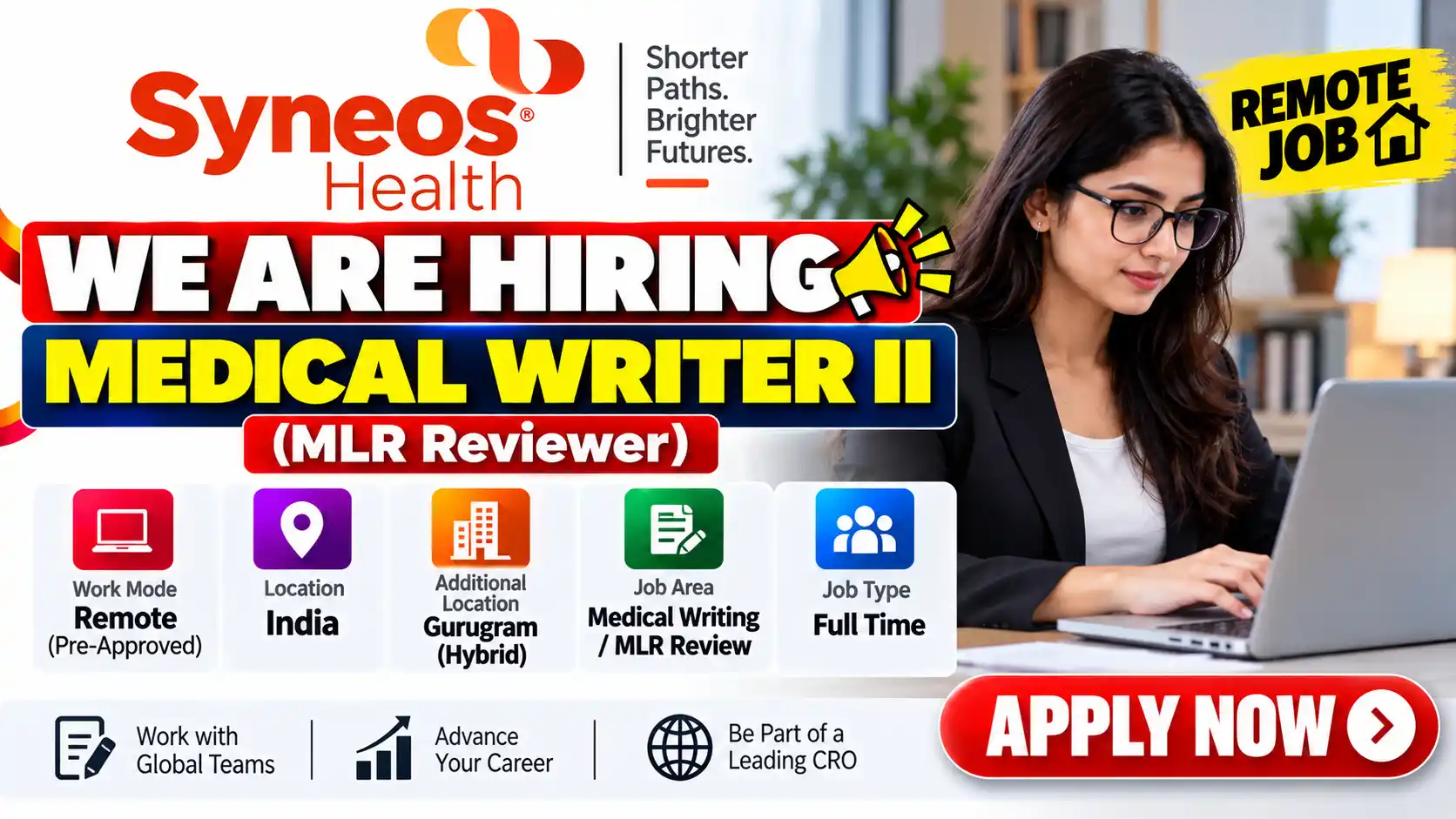 Remote Job Hiring for Medical Writer